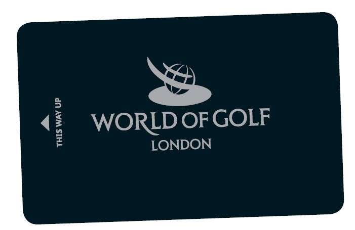 Range Card World of Golf London