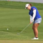 chipping from just off the green