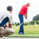 Observing the golf swing
