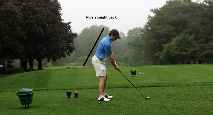 Golf posture