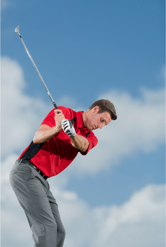 taking the clubhead back