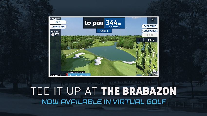 Brabazon on Toptracer