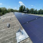 solar panels at World of Golf London