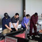 Golf coaching in groups