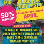 Jurassic Encounter party offer