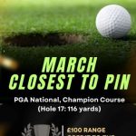 March nearest the pin